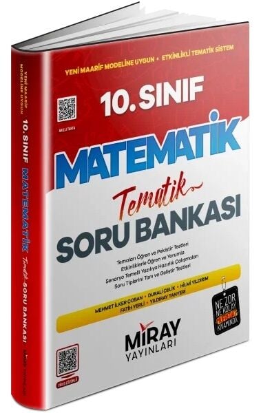 Miray 10. Sınıf Matematik Tematik Soru Bankası Çözümlü Miray Yayınları