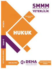 Deha SMMM Yeterlilik Hukuk Konu Anlatımlı Deha Yayınları
