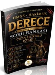 Savaş 2026 HUKAL DERECE HMGS Hakimlik Ceza Hukuku Özel Hükümler Soru Bankası Çözümlü Savaş Yayınları