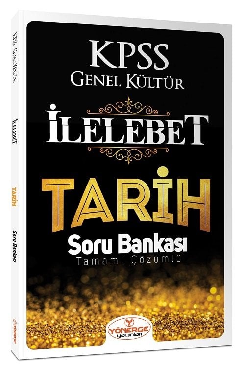 SÜPER FİYAT - Yönerge KPSS Tarih İlelebet Soru Bankası Çözümlü Yönerge Yayınları