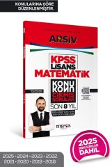 Marka 2026 KPSS Matematik Lisans Çıkmış Sorular Son 8 Yıl Konularına Göre Çözümlü ARŞİV Serisi Marka Yayınları