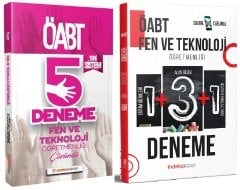 SÜPER FİYAT - Uzman Kariyer + İndeks Kitap ÖABT Fen ve Teknoloji 5+5 Deneme 2 li Set Uzman Kariyer + İndeks Kitap Yayınları