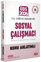 Data 2026 GYS ÜDS Sağlık Bakanlığı Sosyal Çalışmacı Konu Anlatımlı Görevde Yükselme Ünvan Değişikliği Data Yayınları