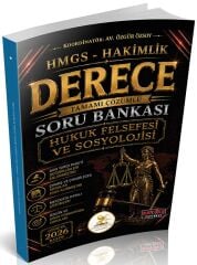 Savaş 2026 HUKAL DERECE HMGS Hakimlik Hukuk Felsefesi ve Sosyolojisi Soru Bankası Çözümlü Savaş Yayınları