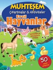 Muhteşem Çıkartmalar ve Aktiviteler - Evcil Hayvanlar Parıltı Yayınları