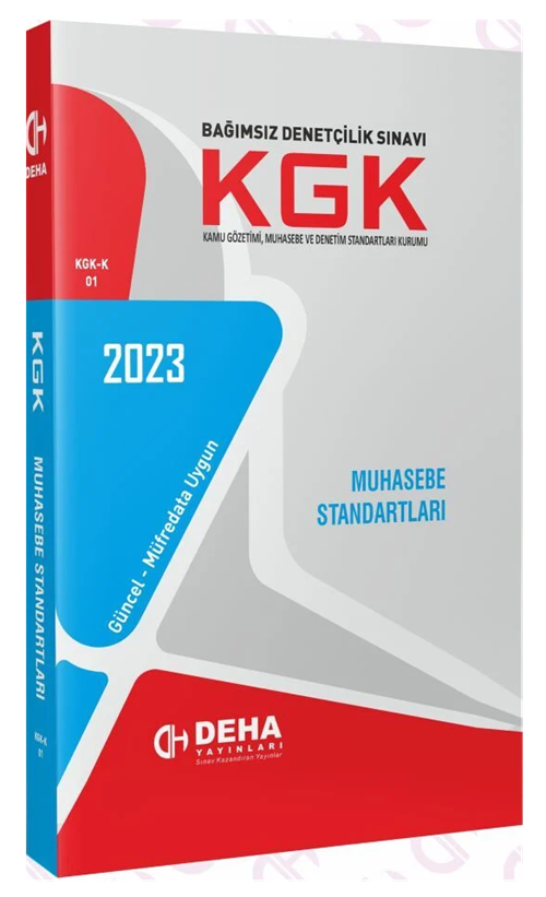 Deha KGK Muhasebe Standartları Konu Anlatımlı Deha Yayınları