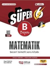 Nitelik 6. Sınıf Matematik Süper B Başarı Soru Kitabı Nitelik Yayınları