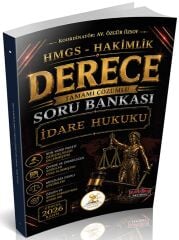 Savaş 2026 HUKAL DERECE HMGS Hakimlik İdare Hukuku Soru Bankası Çözümlü Savaş Yayınları
