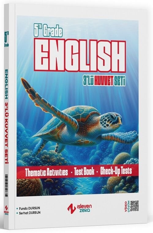 İşleyen Zeka 5. Sınıf İngilizce 3 lü Kuvvet Seti İşleyen Zeka Yayınları