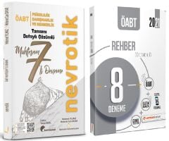 SÜPER FİYAT - Özdil Akademi + Uzman ÖABT Rehberlik Nevrotik 7+8 Deneme 2 li Set Özdil Akademi + Uzman Kariyer Yayınları