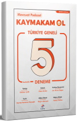 Dizgi Kitap Mevzuat Podcast Kaymakam Ol Türkiye Geneli Fasikül 5 Deneme Çözümlü Dizgi Kitap Yayınları