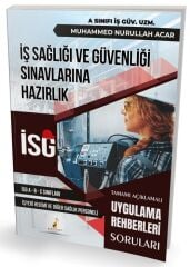 Pelikan İSG İş Sağlığı ve Güvenliği Uygulama Rehberleri Soruları - Muhammed Nurullah Acar Pelikan Yayınları