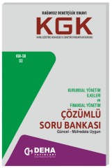 Deha KGK Kurumsal Yönetim İlkeleri ve Finansal Yönetim Soru Bankası Deha Yayınları