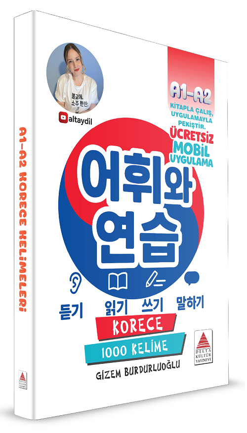 Delta Kültür A-1 A-2 Korece 1000 Kelime Delta Kültür Yayınları