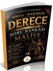 Savaş 2026 HUKAL DERECE HMGS Hakimlik Maliye Soru Bankası Çözümlü Savaş Yayınları