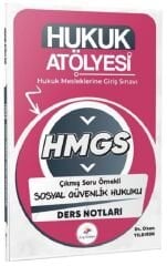 Dizgi Kitap Hukuk Atölyesi HMGS Sosyal Güvenlik Hukuku Ders Notları - Okan Yıldırım Dizgi Kitap