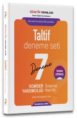 Öğretir TALTİF PAEM Komiser Yardımcılığı 7 Deneme Çözümlü Öğretir Yayınları