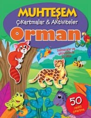 Muhteşem Çıkartmalar ve Aktiviteler - Orman Parıltı Yayınları