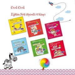Eğiten Kitap Cıvıl Cıvıl Eğitim 6 Kitap Set 3 Yaş - Elif Çubuk, Mahmut Yılmaz Eğiten Kitap