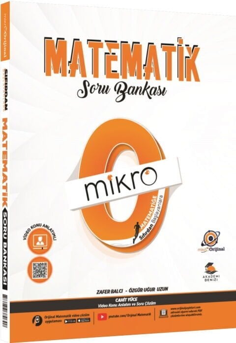 Orijinal YKS TYT Matematik Mikro 0 Soru Bankası Orijinal Yayınları