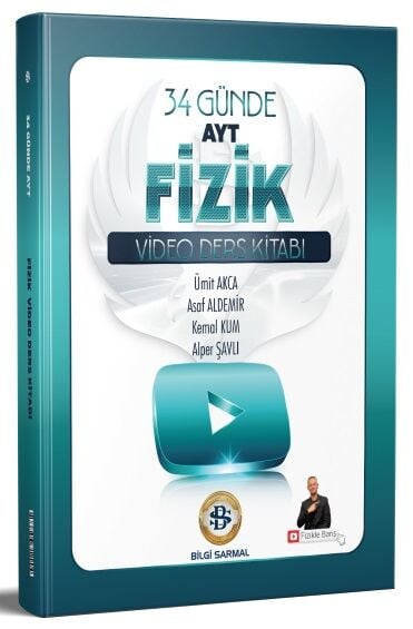 Bilgi Sarmal YKS AYT 34 Günde Fizik Video Ders Kitabı Bilgi Sarmal Yayınları