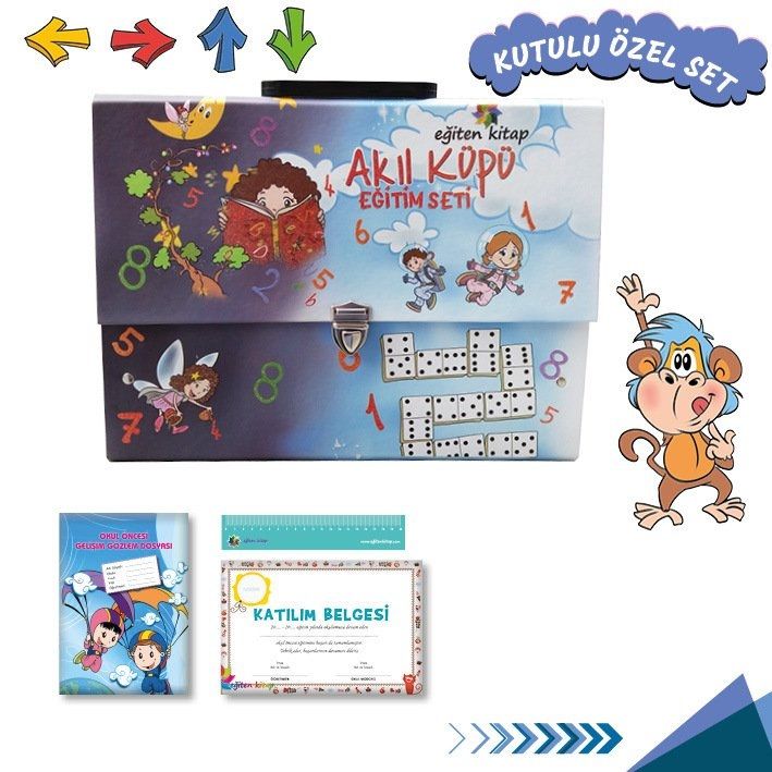 Eğiten Kitap Akıl Küpü Eğitim Set 6 Yaş - M. Oya Şakiroğlu, Mahmut Yılmaz Eğiten Kitap