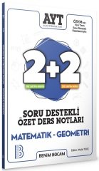 Benim Hocam YKS AYT Matematik Geometri 2+2 Soru Destekli Özet Ders Notları Benim Hocam Yayınları