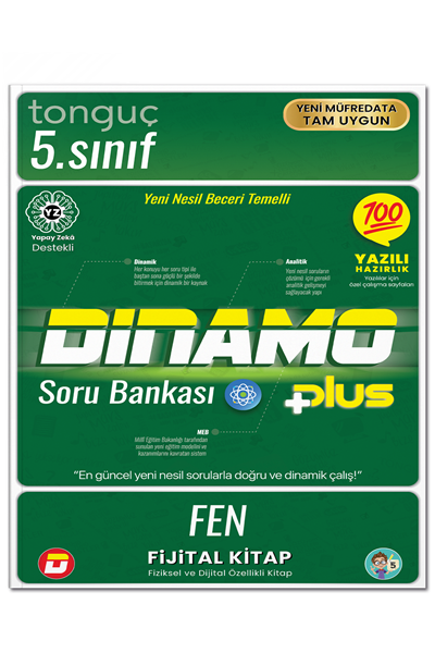 Tonguç 5. Sınıf Fen Bilimleri Dinamo Soru Bankası Tonguç Akademi