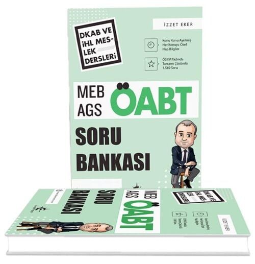 Eker Test 2025 ÖABT MEB-AGS Din Kültürü ve Ahlak Bilgisi Öğretmenliği Soru Bankası Çözümlü - İzzet Eker Eker Test Yayınları