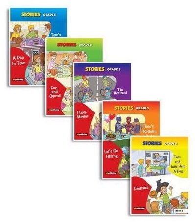 YDS Publishing Grade 5 Stories A Day In Town (5 Kitap) YDS Publishing