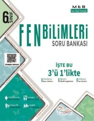 Özgün Bilim 6. Sınıf Fen Bilimleri İşte Bu 3 ü 1 likte Soru Bankası Özgün Bilim Yayınları