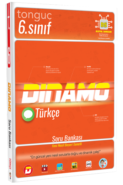 Tonguç 6. Sınıf Türkçe Dinamo Soru Bankası Tonguç Akademi