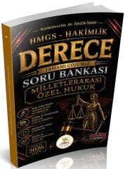 Savaş 2026 HUKAL DERECE HMGS Hakimlik Milletlerarası Özel Hukuk Soru Bankası Çözümlü Savaş Yayınları