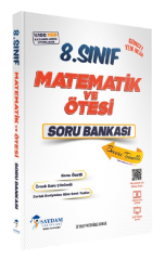 Saydam 8. Sınıf Matematik ve Ötesi Soru Bankası Saydam Yayınları