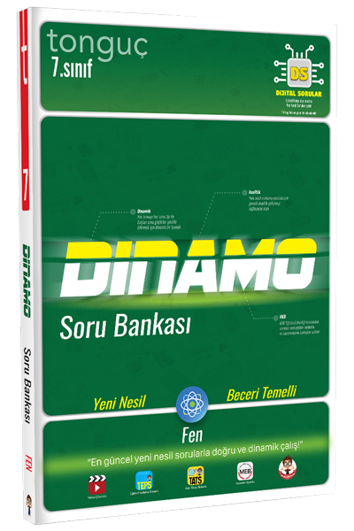 Tonguç 7. Sınıf Fen Bilimleri Dinamo Soru Bankası Tonguç Akademi