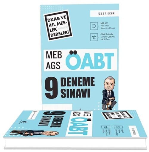 Eker Test 2025 ÖABT MEB-AGS Din Kültürü ve Ahlak Bilgisi Öğretmenliği 9 Deneme Çözümlü - İzzet Eker Eker Test Yayınları