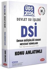 Data 2026 GYS ÜDS DSİ Devlet Su İşleri Mevzuat Konuları Konu Anlatımlı Görevde Yükselme Ünvan Değişikliği Data Yayınları