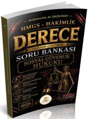 Savaş 2026 HUKAL DERECE HMGS Hakimlik Sosyal Güvenlik Hukuku Soru Bankası Çözümlü Savaş Yayınları