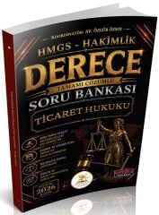 Savaş 2026 HUKAL DERECE HMGS Hakimlik Ticaret Hukuku Soru Bankası Çözümlü Savaş Yayınları
