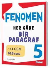 Fenomen Okul 5. Sınıf Her Gün Bir Paragraf Fenomen Soru Bankası Fenomen Okul Yayınları