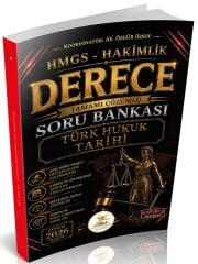 Savaş 2026 HUKAL DERECE HMGS Hakimlik Türk Hukuk Tarihi Soru Bankası Çözümlü Savaş Yayınları