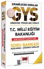 Yargı 2025 GYS MEB Milli Eğitim Bakanlığı Şube Müdürü Çıkabilecek Sorular Soru Bankası Görevde Yükselme Yargı Yayınları