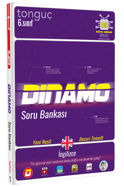 Tonguç 6. Sınıf İngilizce Dinamo Soru Bankası Tonguç Akademi