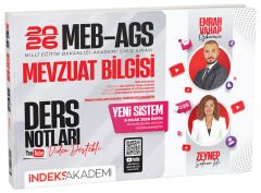 YENİ AGS - İndeks Akademi 2026 MEB-AGS Mevzuat Bilgisi Video Ders Notları - Emrah Vahap Özkaraca, Zeynep Salman İçli İndeks Akademi Yayıncılık