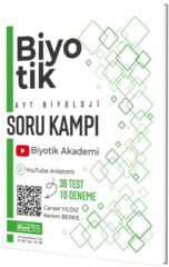 Biyotik YKS AYT Biyoloji Soru Kampı Çözümlü Biyotik Yayınları