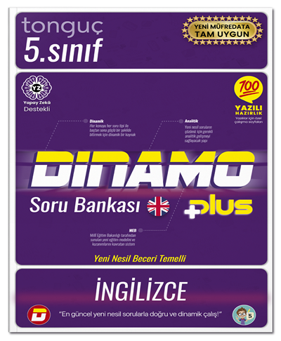 Tonguç 5. Sınıf İngilizce Dinamo Soru Bankası Tonguç Akademi