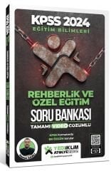 Yediiklim 2024 KPSS Eğitim Bilimleri Rehberlik Atölye Soru Bankası Video Çözümlü - Hasan Sanlı Yediiklim Yayınları
