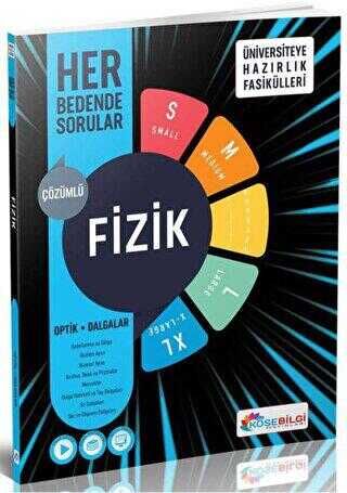 Köşebilgi YKS TYT AYT Fizik Optik ve Dalgalar Her Bedende Soru Bankası Köşebilgi Yayınları