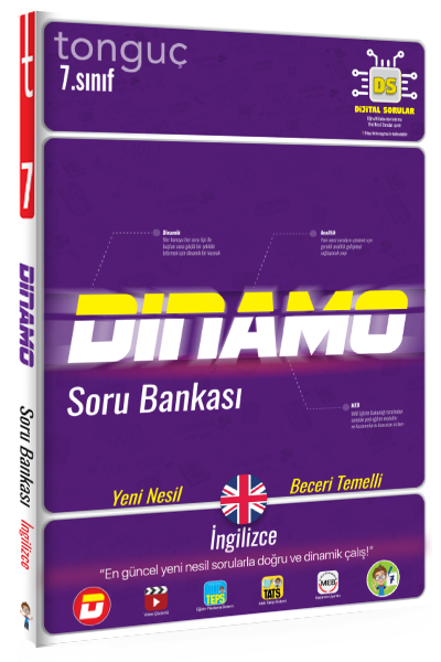 Tonguç 7. Sınıf İngilizce Dinamo Soru Bankası Tonguç Akademi
