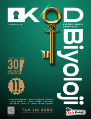 Kafadengi 11. Sınıf Biyoloji KOD 30 Deneme Kafadengi Yayınları
